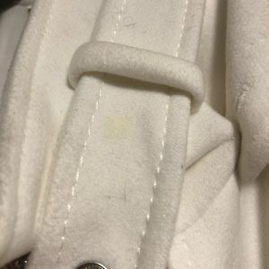 BCBG WHITE TOGGLE COAT- never worn just sat in closet